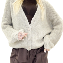 cardigan con bottoni flash